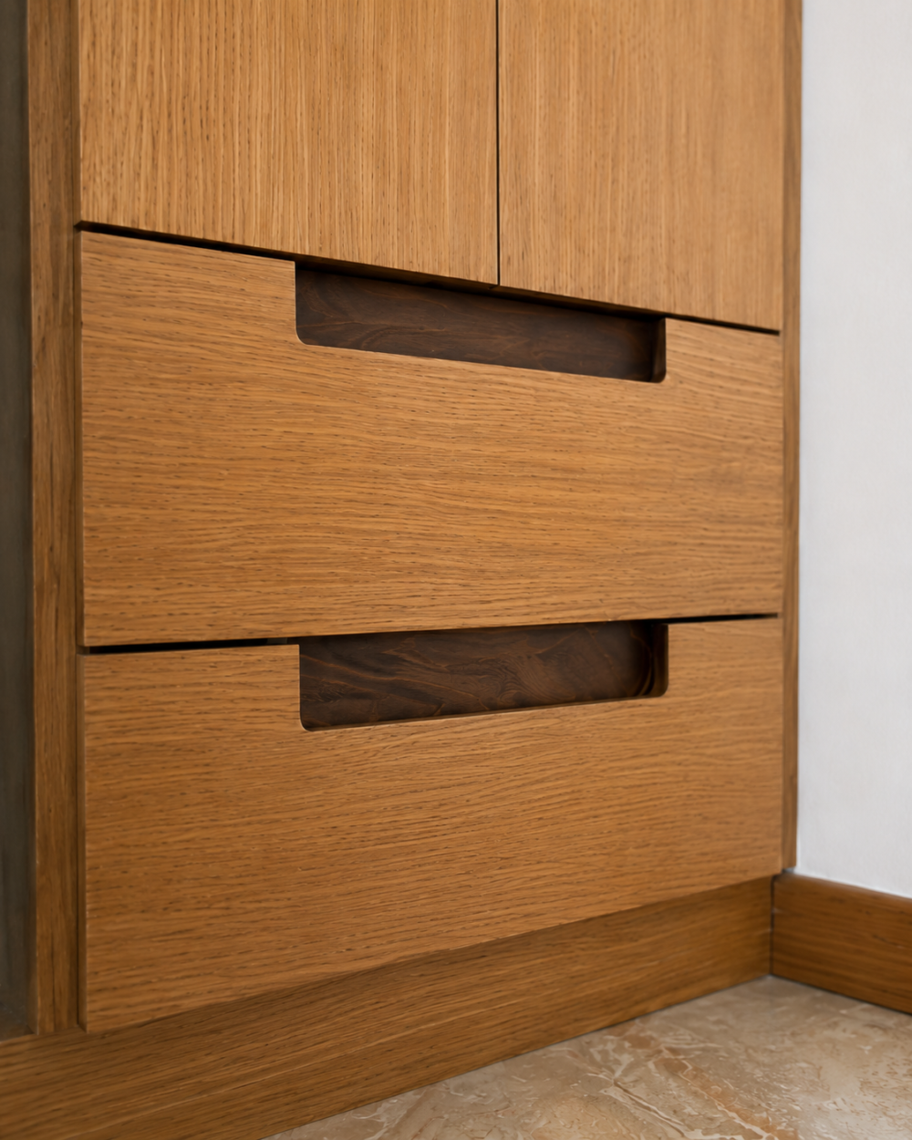 armadio in rovere