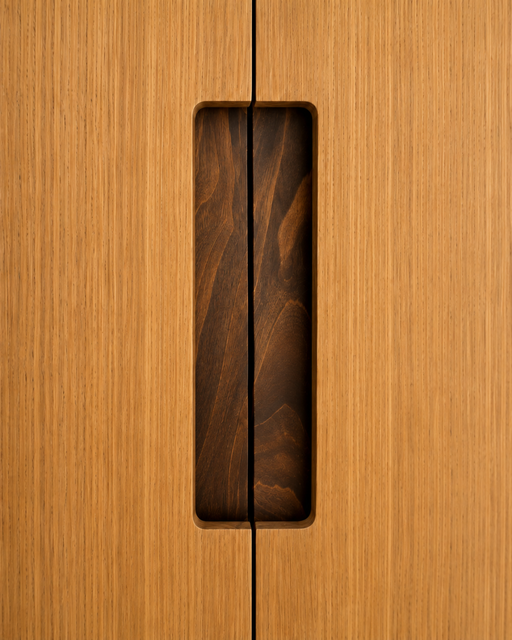 armadio in rovere